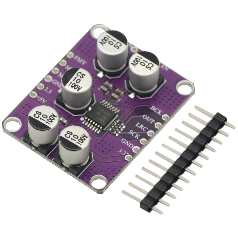 GODIYMODULES PCM1808 24bit 105dB Audio Stereo ADC Single-Ended Analog-Input Decoder 24bit Amplifier Board Player Module - Image 1